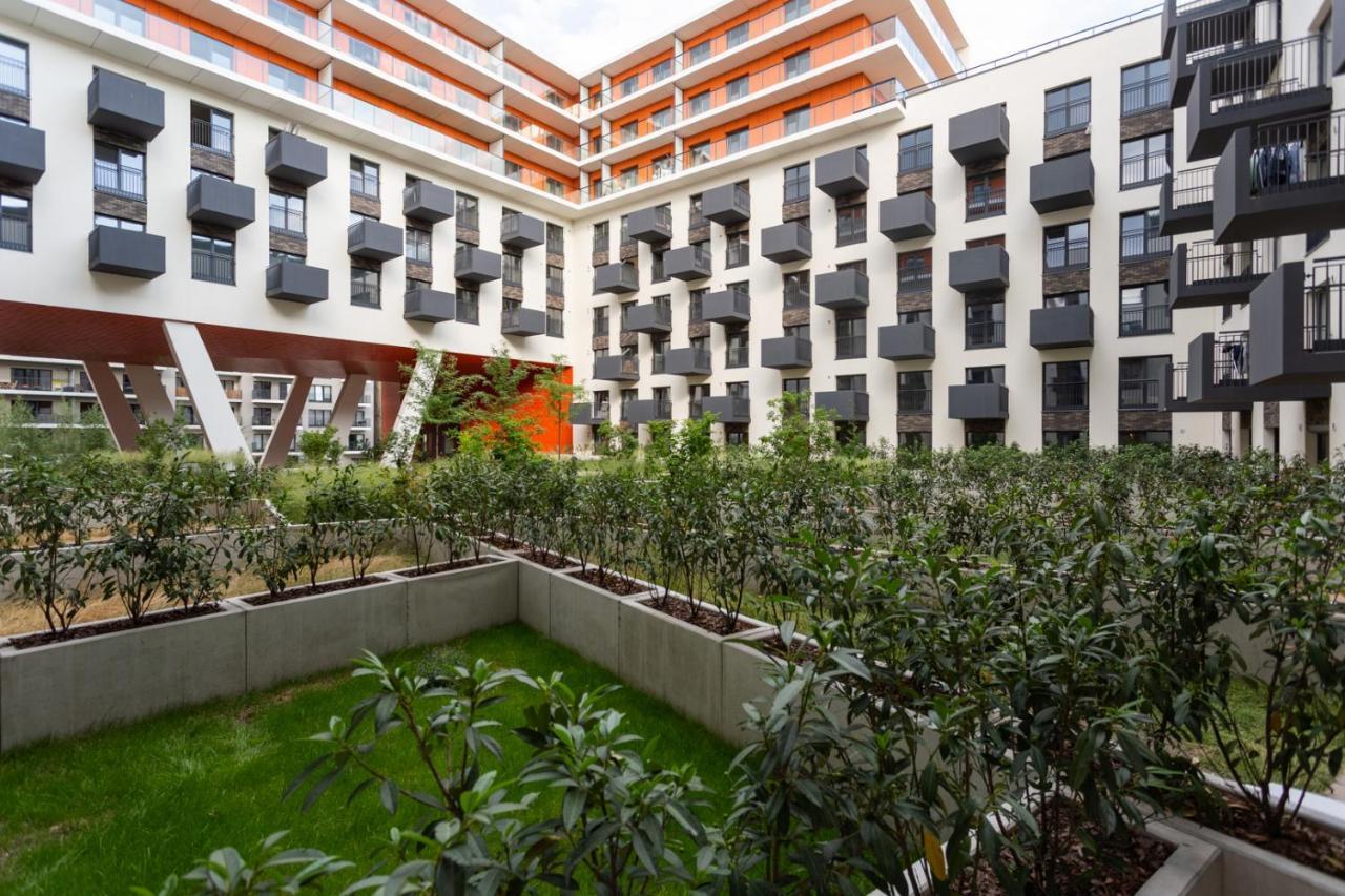 Luxurycity Apartment With Terrace ヴロツワフ エクステリア 写真