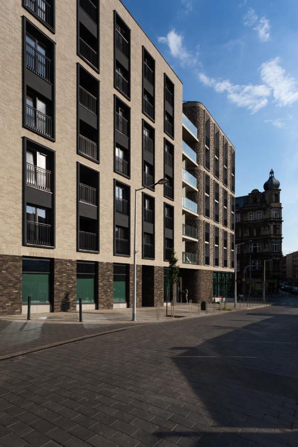 Luxurycity Apartment With Terrace ヴロツワフ エクステリア 写真